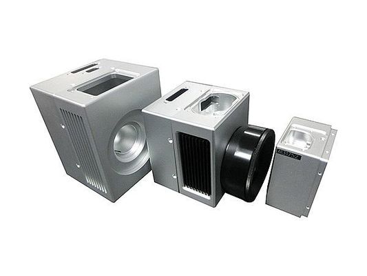 قطعات یدکی سر سختی قطعات برش لیزری آنودایز نقره ای