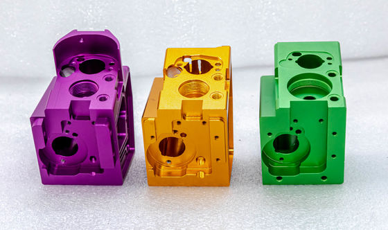 قطعات ماشین آلات CNC ساخت قطعات فلزی سفارشی رادن آندایز کننده آلیاژ آلومینیوم