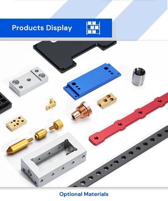 شکل سفارشی قطعات ماشینکاری CNC با سطح آبکاری OEM/ODM