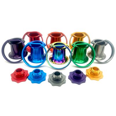 خدمات تراشکاری فرز CNC آنودایز شده قطعات آلومینیومی OEM / ODM CNC