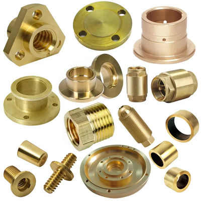 قطعات یدکی برنجی چند منظوره بادوام CNC قطعات برنجی را حکاکی کنید